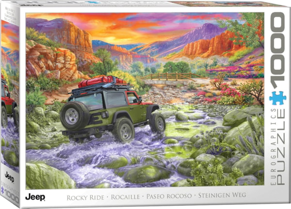 Eurographics - Rocaille, 1000 pieces - 1000 PIÈCES - EUROGRAPHICS