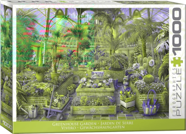 Eurographics - Jardin de serre, 1000 - 1000 PIÈCES - EUROGRAPHICS