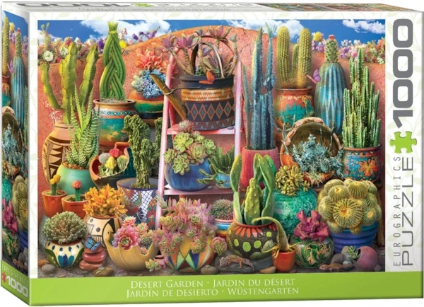 Eurographics - Jardin du désert, 1000 - 1000 PIÈCES - EUROGRAPHICS