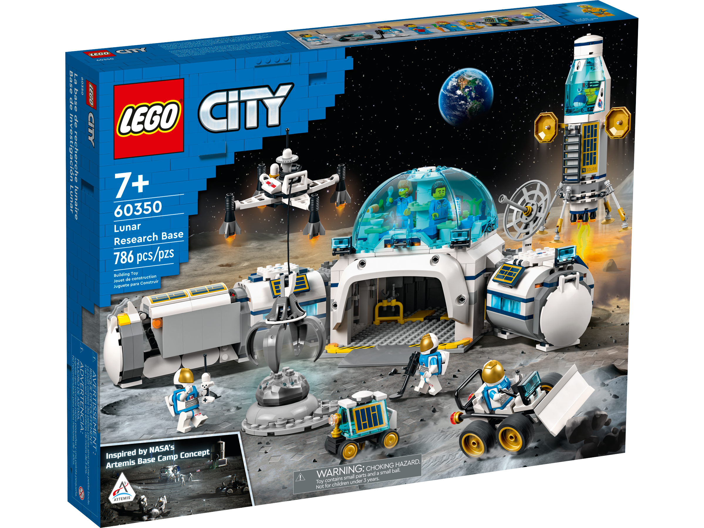 City - Base de recherche lunaire, 786 - CONSTRUCTION - LEGO