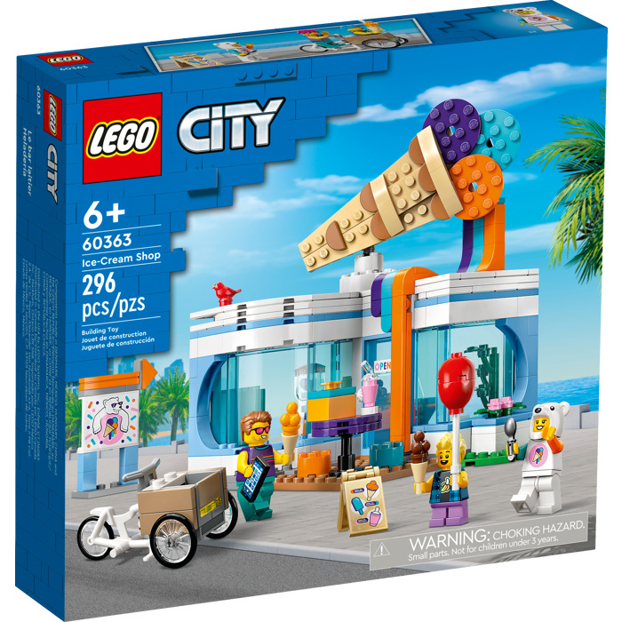 City - Magasin de creme glacée, 296 pce - COLLECTION - LEGO