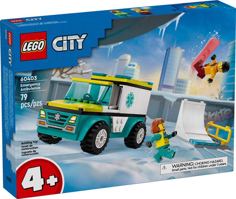 City - L'ambulance d'urgence - CONSTRUCTION - LEGO