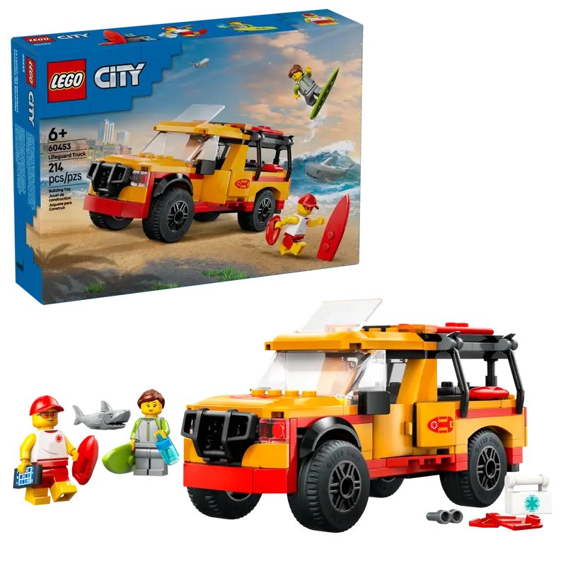City - Le camion des sauveteurs , 214pcs - CONSTRUCTION - LEGO