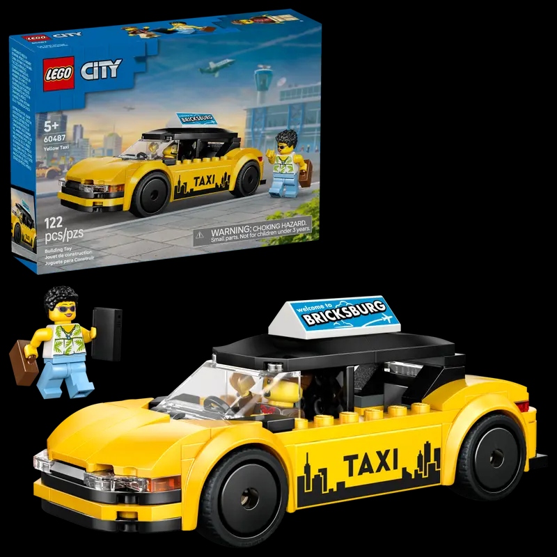 City - Le Taxi jaune - CONSTRUCTION - LEGO