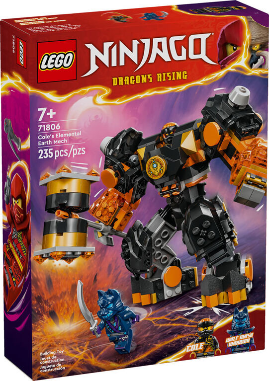Ninjago - Robot élément terre de Cole - CONSTRUCTION - LEGO