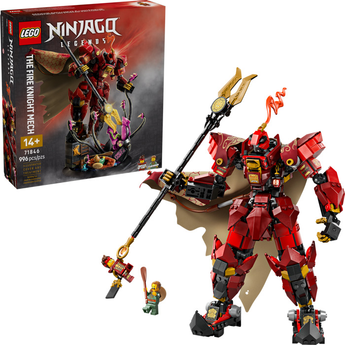 Ninjago - Le robot chevalier de feu - CONSTRUCTION - LEGO