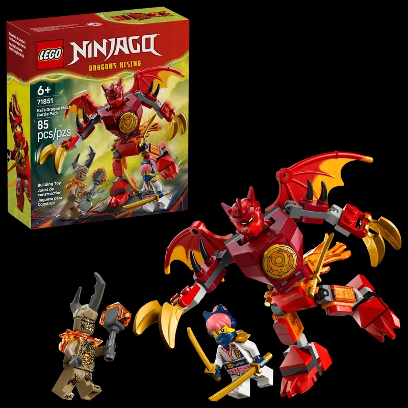 Ninjago - Le robot dragon de Kai - CONSTRUCTION - LEGO