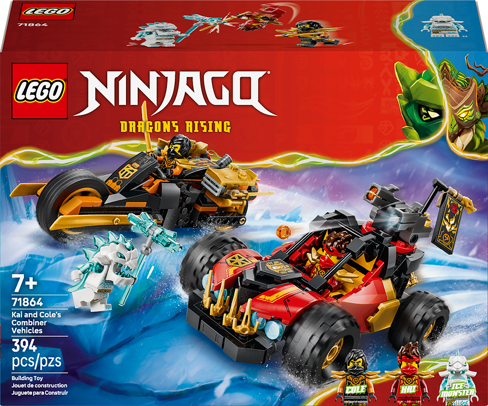Ninjago - Véhicules combinables de Kai - CONSTRUCTION - LEGO