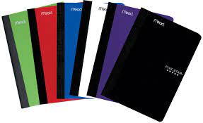 CALEPIN 7X5 COULEUR VARIE - - MEAD