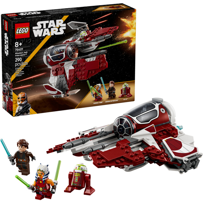 Star Wars - L'intercepteur Jedi d'Ahsoka - CONSTRUCTION - LEGO
