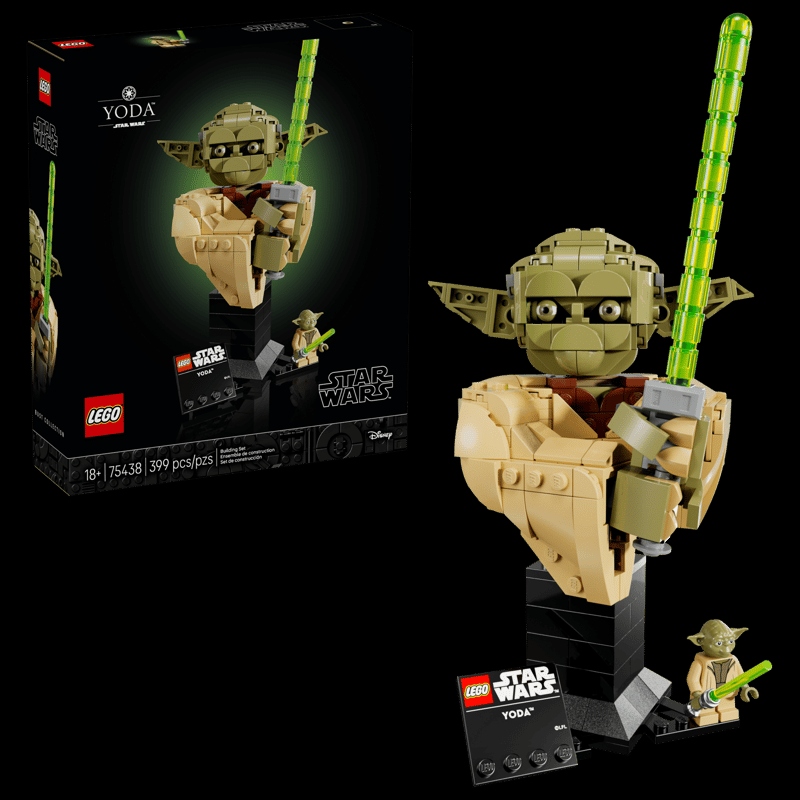 Star Wars - Buste de Yoda - CONSTRUCTION - LEGO
