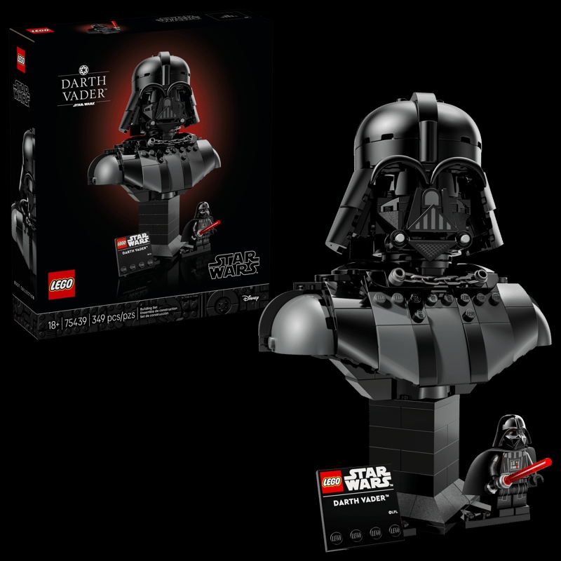 Star Wars - Darth Vader Bust - CONSTRUCTION - LEGO