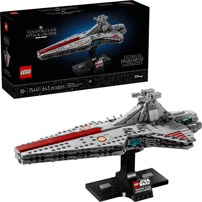 Star Wars - Venator Class Attack Cruiser - CONSTRUCTION - LEGO