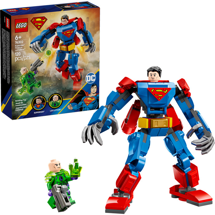 Super Heroes DC - Superman vs Lex Luthor - CONSTRUCTION - LEGO