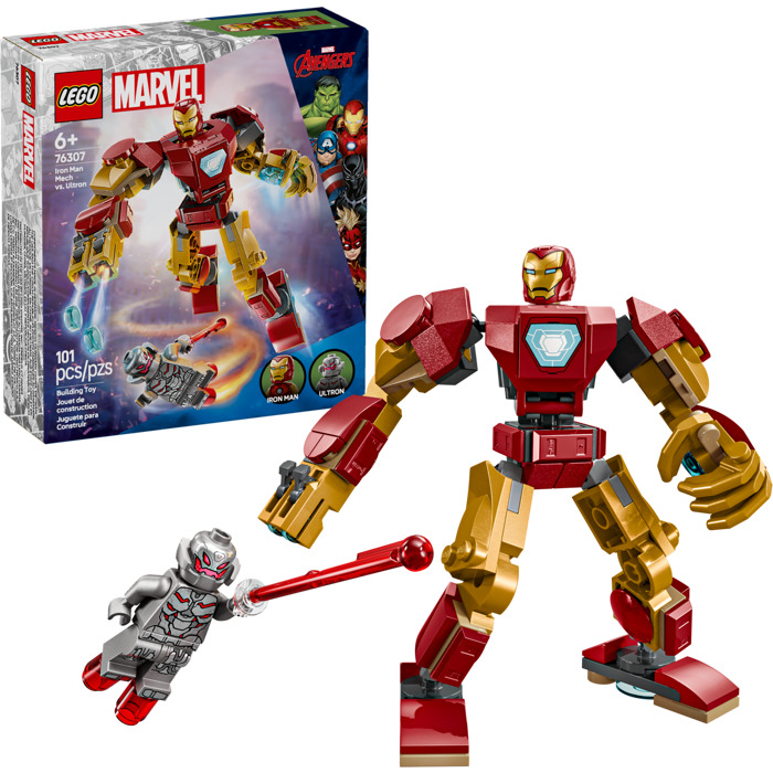 Super Heroes Marvel - Iron Man vs Ultron - CONSTRUCTION - LEGO