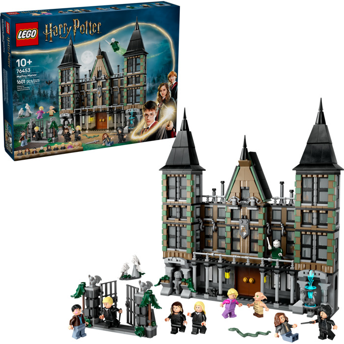 Harry Potter - Le manoir des Malfoy - CONSTRUCTION - LEGO