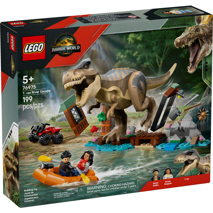 Jurassic World - L'évasion sur la rivièr - CONSTRUCTION - LEGO
