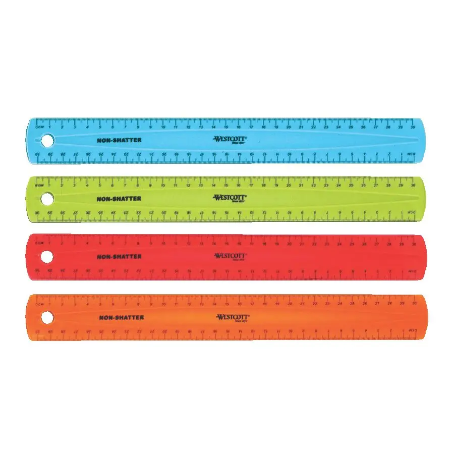 REGLE INCASSABLE 30CM - ACCESSOIRES DE BUREAU - WESTCOTT