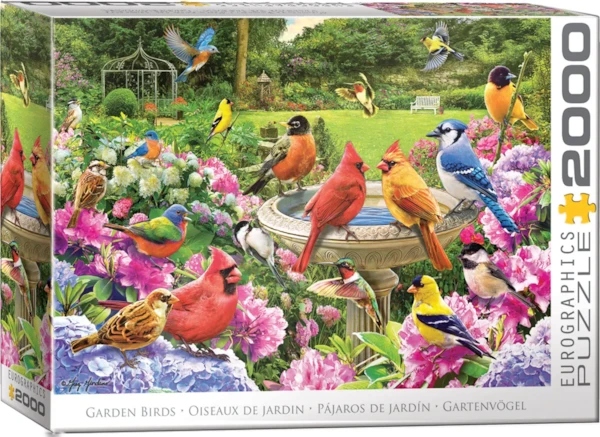 Eurographics - Rassemblement d'oiseaux - 2000 PIÈCES ET PLUS - EUROGRAPHICS