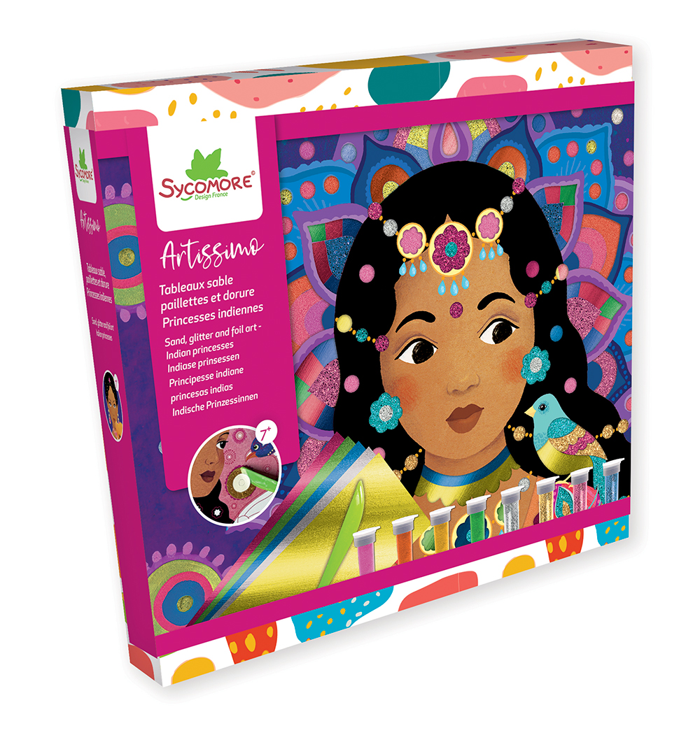 Artissimo - xl sable&dorures princesse - PROJET DE BRICOLAGE - SYCOMORE