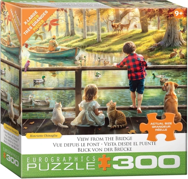 Eurographics - Vue depuis le pont - 300 PIÈCES XL - EUROGRAPHICS
