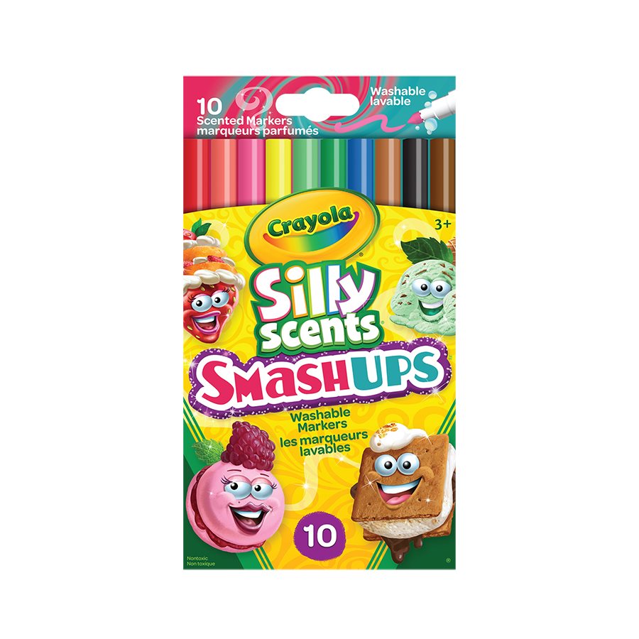 Marqueurs Silly Scent Smashups - INSTRUMENTS D'ECRITURE - CRAYOLA