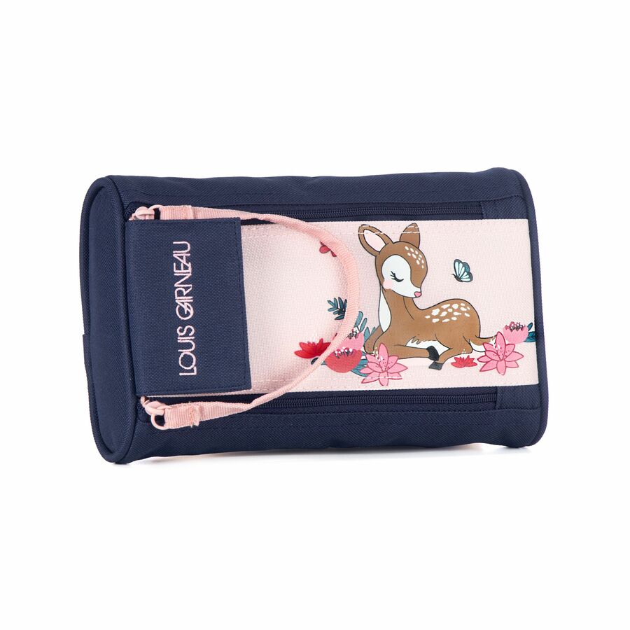 ETUI A CRAYON 2 FERMETURE LG CERF - SAC A DOS,LUNCH,ETUIS A CRAYON - LOUIS GARNEAU