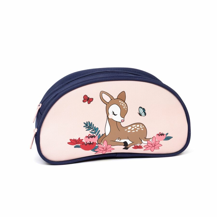 ETUI A CRAYON DEMI-LUNE LG CERF - SAC A DOS,LUNCH,ETUIS A CRAYON - LOUIS GARNEAU