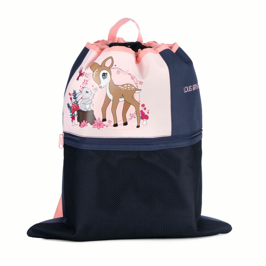 SAC FOURRE-TOUT LG CERF - SAC A DOS,LUNCH,ETUIS A CRAYON - LOUIS GARNEAU