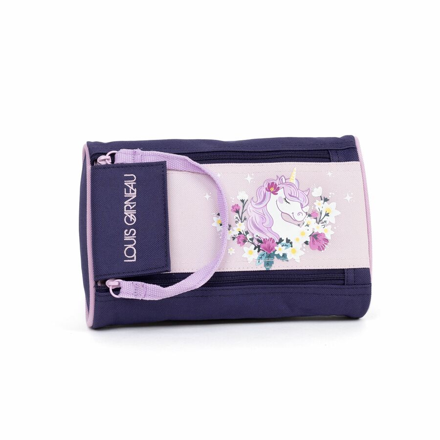 ETUI A CRAYON 2 FERMETURE LG LICORNE - SAC A DOS,LUNCH,ETUIS A CRAYON - LOUIS GARNEAU
