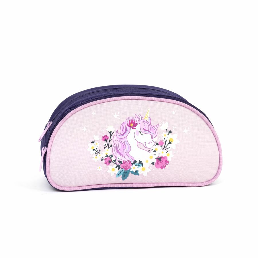 ETUI A CRAYON DEMI-LUNE LG LICORNE - SAC A DOS,LUNCH,ETUIS A CRAYON - LOUIS GARNEAU