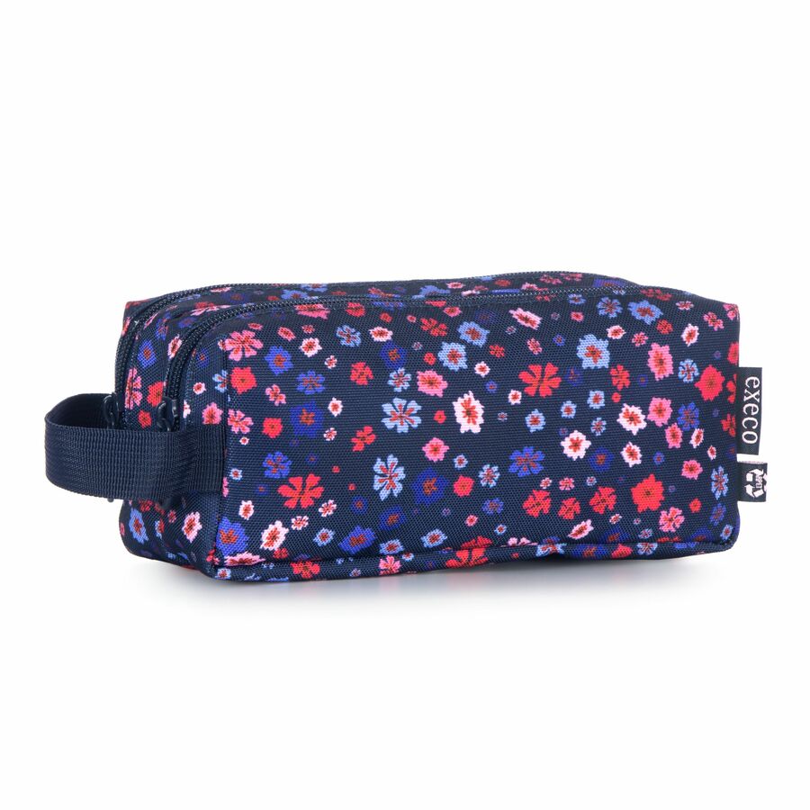 ETUI A CRAYON EXECO FLEUR - SAC A DOS,LUNCH,ETUIS A CRAYON - GEOCAN