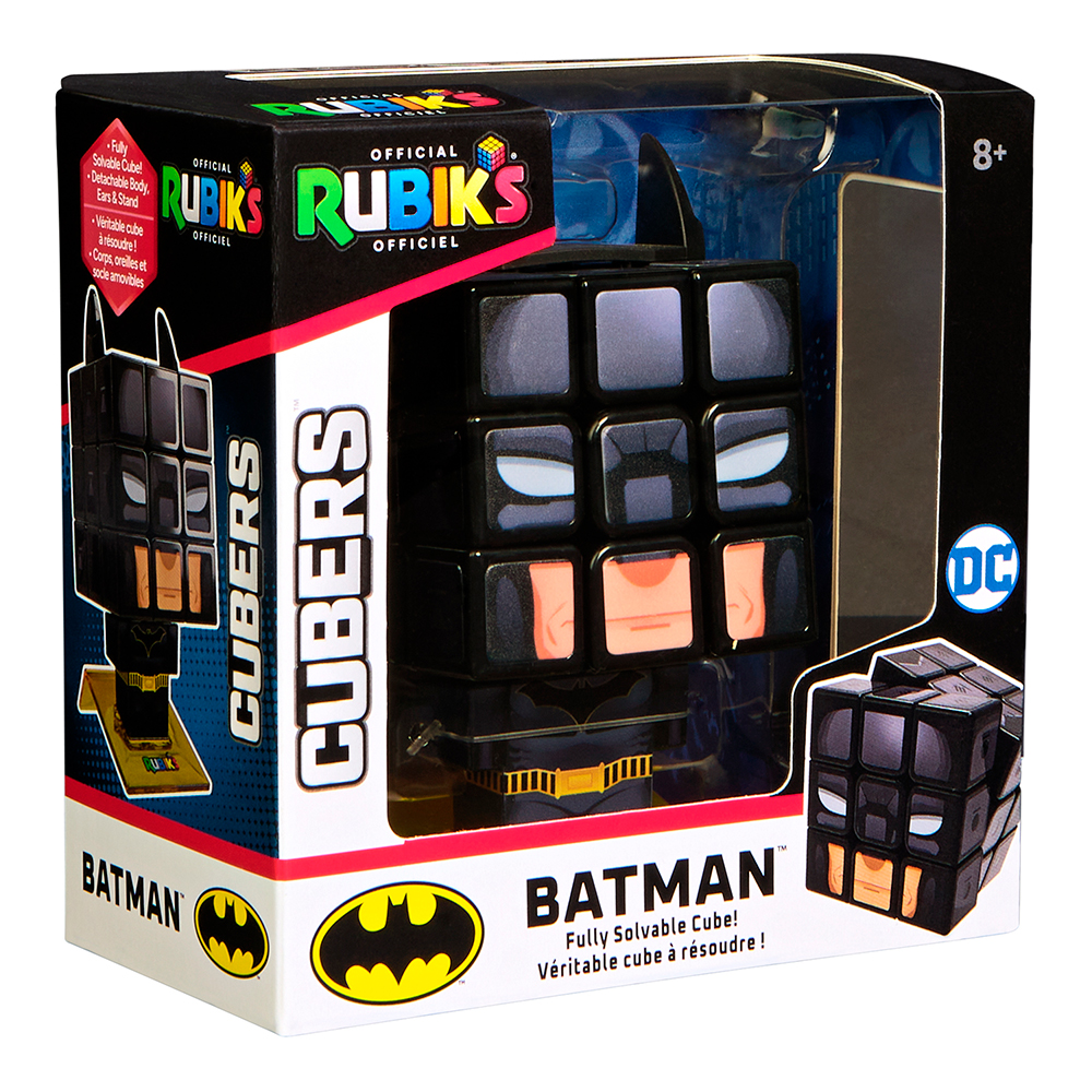 Rubik's - Cubers Batman (3x3) - JEUX DE LOGIQUE & PATIENCE - RUBIK'S