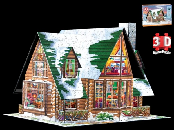 Eurographics - Cabane en rondins (3D) - 3D - EUROGRAPHICS