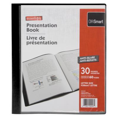LIVRE DE PRESENTATION 30 POCH. NOIR - RELIURES & PRESENTATION - MICROSOFT