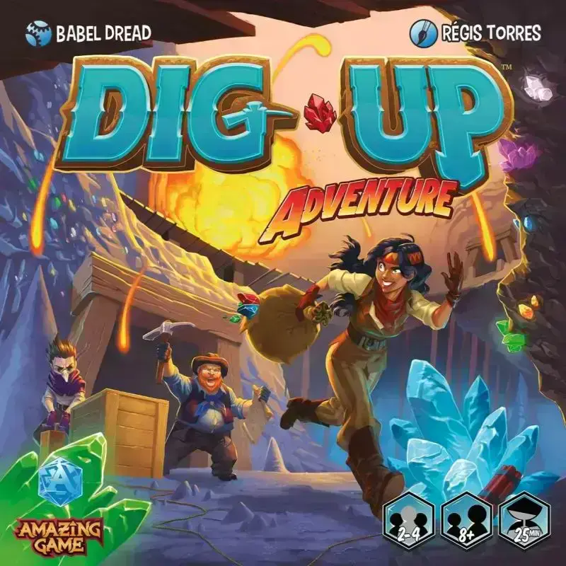 DIG UP AVENTURES - JEUX DE STRATEGIE & DE TABLE - AMAZING GAME