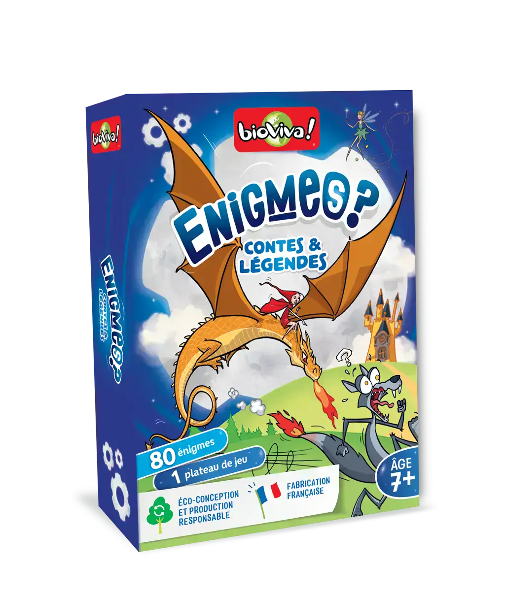 ENIGMES? CONTES ET LEGENDES - JEUX ÉDUCATIF - BIOVIVA