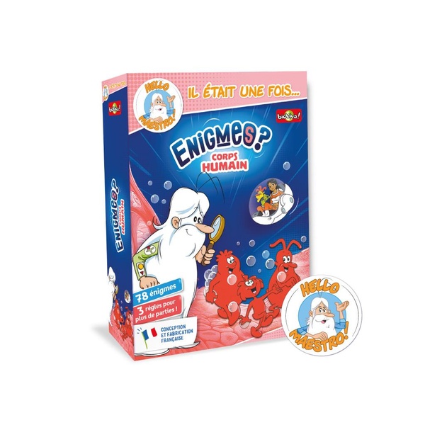 Enigmes - Corps humain - JEUX DE SCIENCE - BIOVIVA