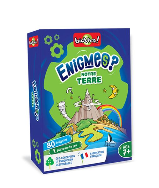 Enigmes? Notre terre - JEUX ÉDUCATIF - BIOVIVA