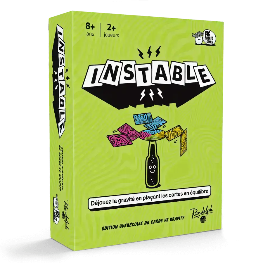 Instable - Édition québécoise (Fr) - JEUX DE PARTY & D'AMBIANCE - RANDOLPH