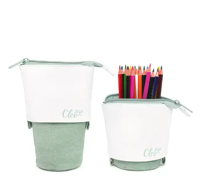 COFFRET CRAYONS RETRACTABLE CLEO TURQU - SCOLAIRE - MICROSOFT
