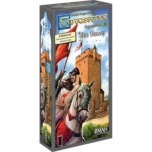 CARCASSONNE EXT. LA TOUR - ACCESSOIRES - ZMAN GAMES