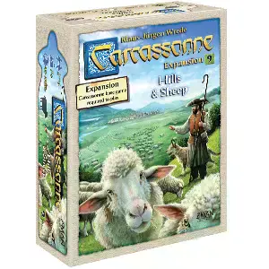 CARCASSONNE EXT. 9 MOUTONS & COLLINES - - ASMODEE