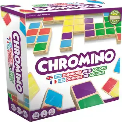 Chromino - Version en bois - JEUX DE SOCIÉTÉ ET FAMILLE - ASMODEE