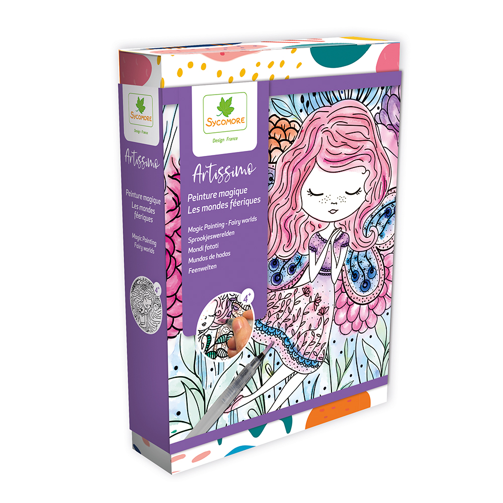 Artissimo - Peinture Magique monde fée - PROJET DE BRICOLAGE - SYCOMORE