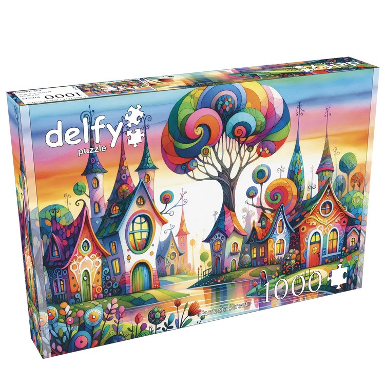 Delfy - Fantasia Street, 1000 pces - 1000 PIÈCES - DELFY