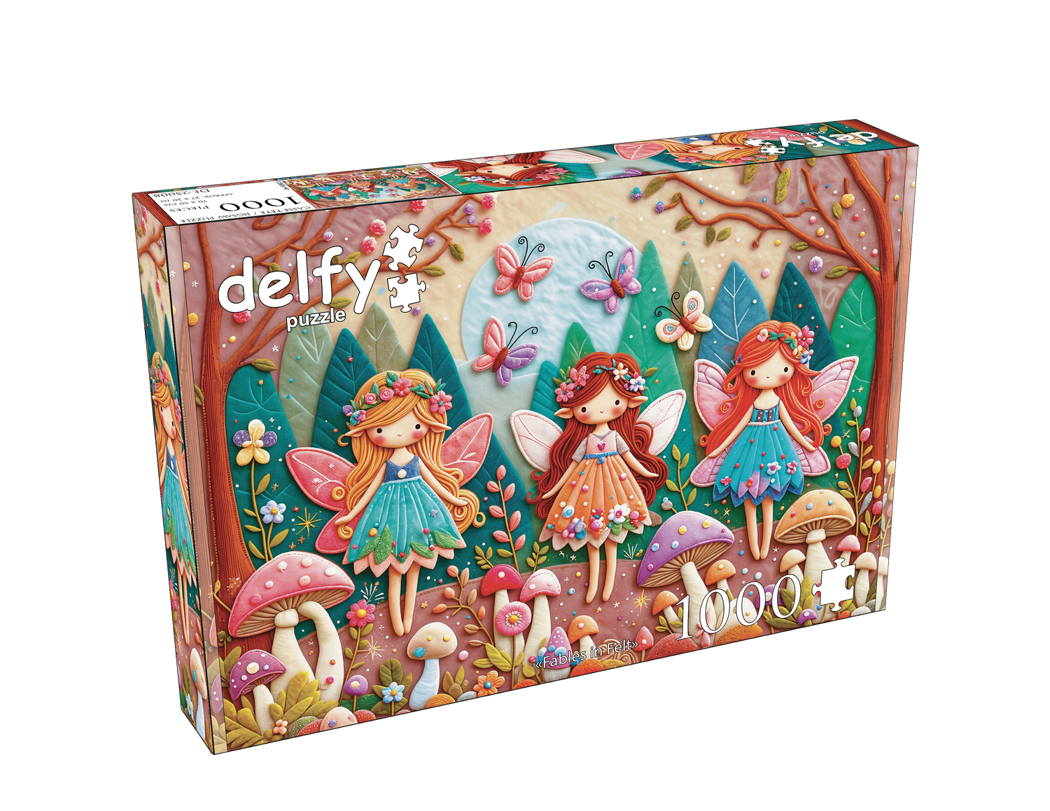 Delfy - Fables In Felt,1000 Pces - 1000 PIÈCES - DELFY