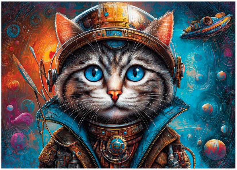 Delfy - Interstellar Meowments, 1000 pcs - 1000 PIÈCES - DELFY