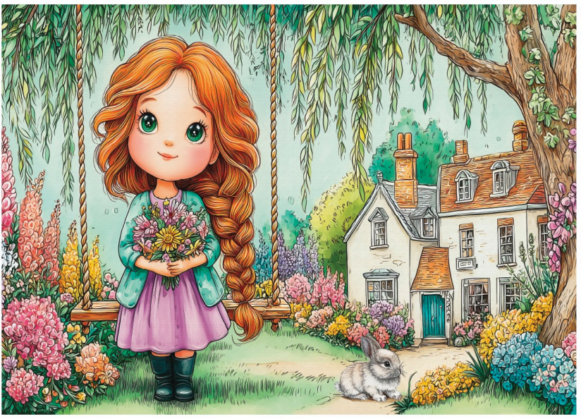 Delfy - Little Garden Dreams, 1000 pcs - 1000 PIÈCES - DELFY