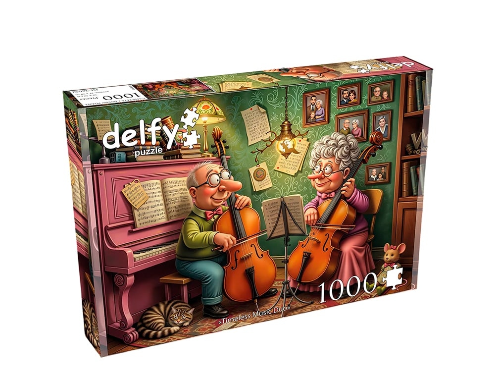 Delfy - Timeless music duo, 1000 pieces - 1000 PIÈCES - DELFY